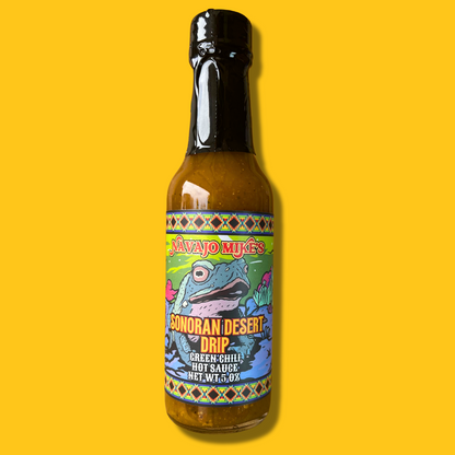 “Sonoran Desert Drip” Hatch Green Chili Hot Sauce