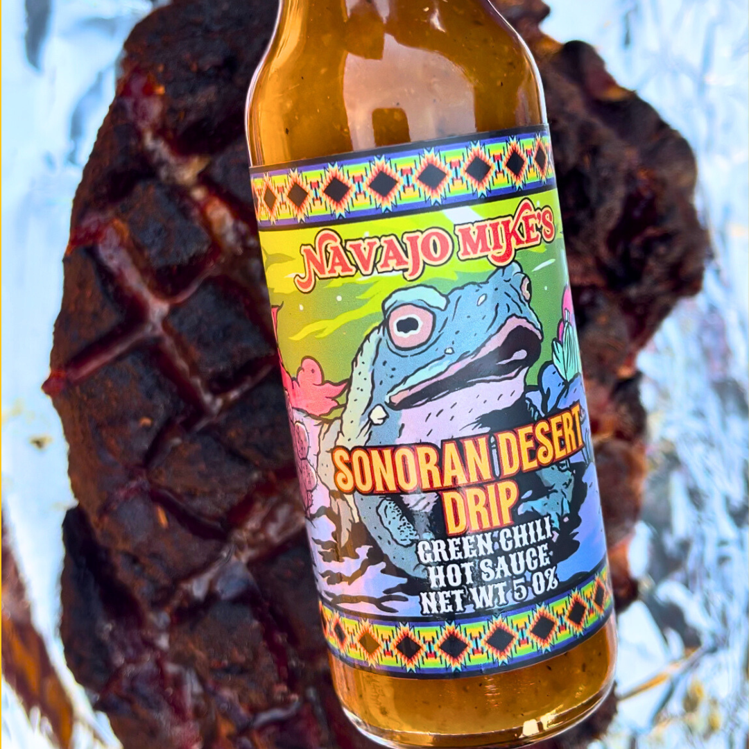 “Sonoran Desert Drip” Hatch Green Chili Hot Sauce